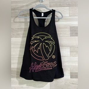 Heatwave Black Racerback Tank Top (never worn)
